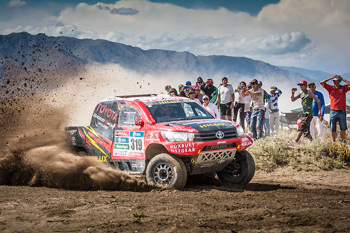 Toyota de grote uitdager van Peugeot en MINI X-Raid in de Dakar Rally